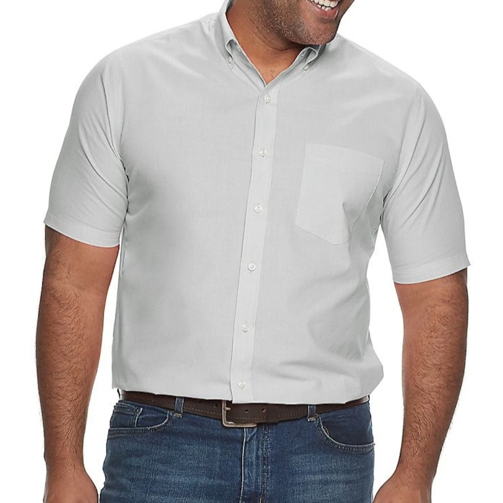 ⭐️Big and tall classic fit button down shirt